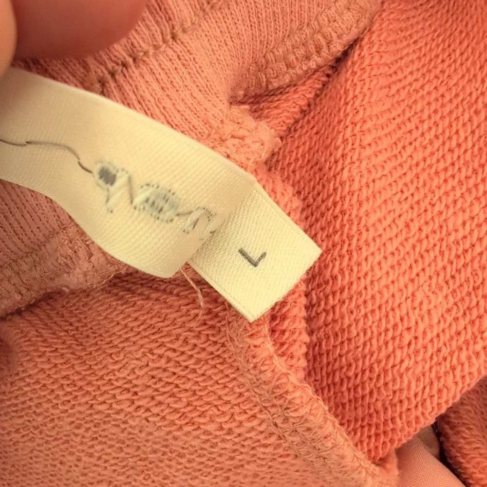 Nap Loungewear Pink Balloon Leg Joggers‎ High Rise Sweatpants Large Athleisure